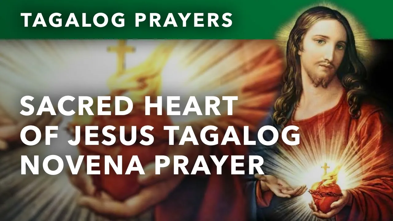 Panalangin sa Kabanal-banalang Puso ni Hesus • Sacred Heart of Jesus Tagalog Prayer • First Friday