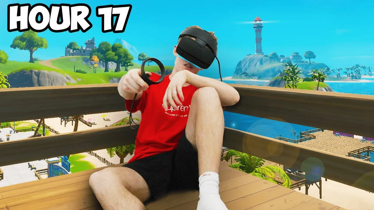 Fortnite VR For 24 Hours Straight