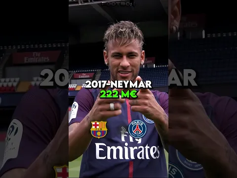Most Expensive transfer every year 🤑🥶