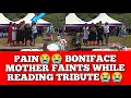 Download Lagu PAIN😭😭 BONIFACE KARIUKI MOTHER FAINTS WHILE READING TRIBUTE😭