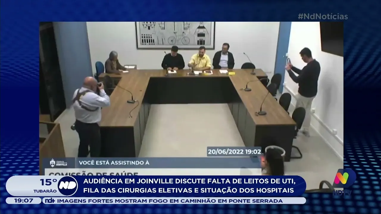 Audiência discute falta de leitos e fila de cirurgias eletivas em Joinville