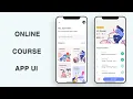 Flutter UI - Online Course App