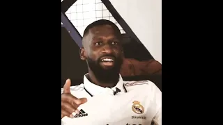 أنطونيو روديجير يغني نشيد ريال مدريد Halamadrid 