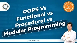 Core Java Interview Q A Functional Vs OOPs vs Procedural vs Modular Programming by Som Sir