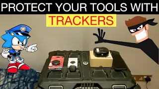 TOOL THEFT PREVENTION using trackers like apple airtag galaxy smart tag milwaukee tick and winnes
