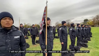 Trainee Candidates Learn the Declaration of Geneva