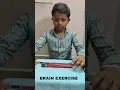 Focus and concentration game for Exercise