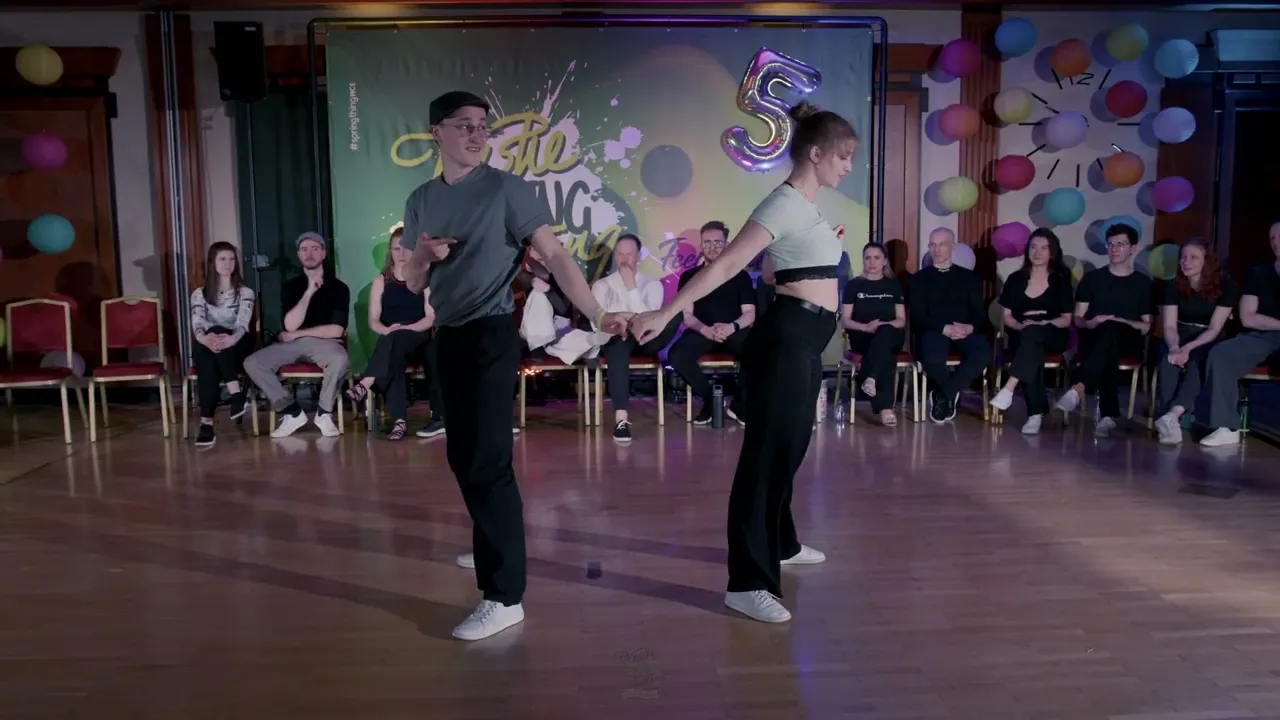 Joshua Schubert & Michelle Braun - 2nd place Strictly Open Finals - Westie Spring Thing 2025