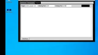 Port Scanner - Python GUI Programming
