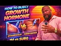 Growth hormone intramuscular vs subcutaneous injections