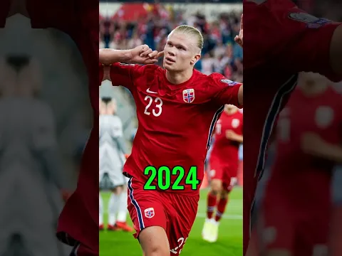 Evolution of Erling Haaland 🇧🇻🐐 #erlinghaaland #evolution #football #shorts