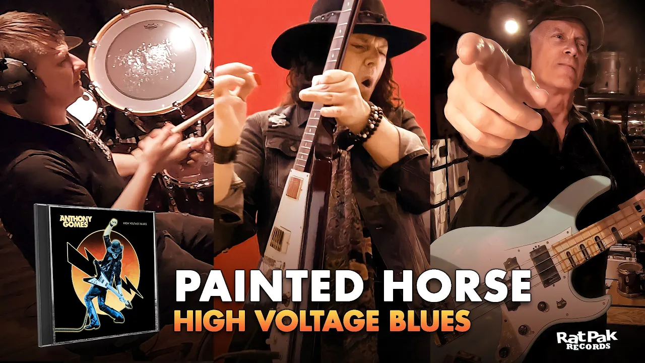 Anthony Gomes "Painted Horse" Official Video (Featuring Billy Sheehan and Ray Luzier) Anthony Gomes "Painted Horse" Official Video (Featuring Billy Sheehan and Ray Luzier)