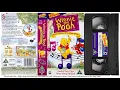 Lagu Winnie the Pooh : Sing a Song with Pooh Bear (1999) . 10th May 1999 - UK VHS