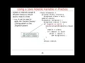 Example Application of Java Volatile Variables
