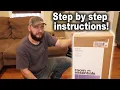 How to Assemble Room Essentials 5 Shelf Bookcase from Target