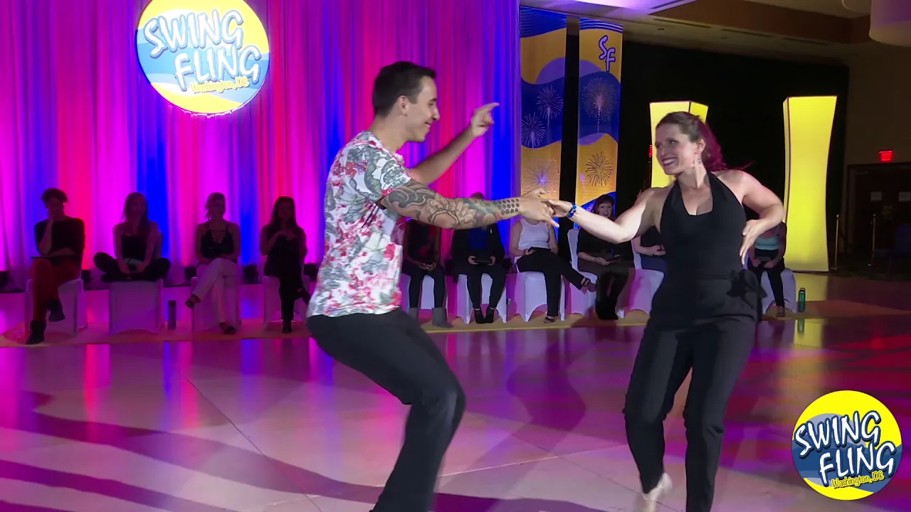 Swing Fling 2019 Invitational Jack & Jill Hugo Miguez & Flore Berne