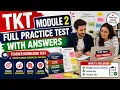 TKT Module 2 Full Practice Test with Answers Teaching Knowledge Test