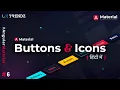 Buttons and icons in Angular Material in Hindi Uxtrendz 2021