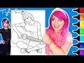 Coloring Taylor Swift Playing Guitar Coloring Page Ohuhu Art Markers