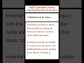JAVA Explain Inheritance in Java SDET Automation Testing Interview Questions Answers