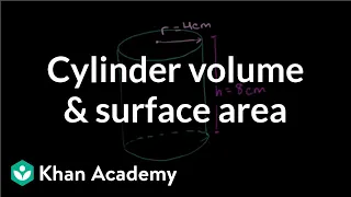 Download Cylinder volume and surface area | Perimeter, area, and volume | Geometry | Khan Academy MP3