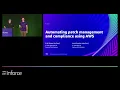 AWS re Inforce 2022 - Automating patch management and compliance using AWS NIS306