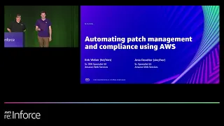 AWS re:Inforce 2022 - Automating patch management and compliance using AWS (NIS306)