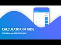 Calculator App in AIDE