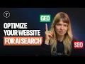 How To Optimize Your Website For AI Search in 2026 AI LLMs GEO