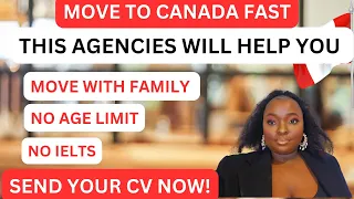 Download THIS AGENCIES WILL HELP YOU GET A JOB FAST IN CANADA WITHOUT IELTS|SEND YOUR CV NOW MP3
