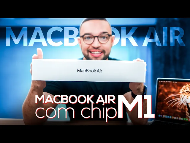 MacBook Air com CHIP M1! Gostei MUITO dele! UNBOXING e PRIMEIRAS IMPRESSÕES!