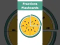 Fractions flashcards
