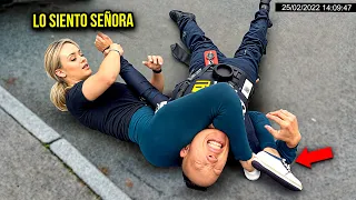 Policías Engreídos Que Se METIERON Con La Persona Equivocada