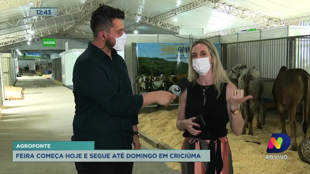 AgroPonte 2021: a maior feira do agronegócio do Sul de SC de portas abertas nesta quarta-feira