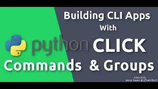 Python Click Tutorial - Commands Groups Click Groups 1