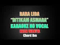 RARA LIDA - DITIKAM ASMARA [ KARAOKE NO VOCAL ] NADA WANITA