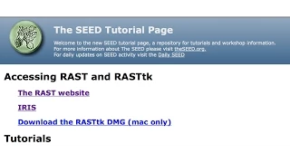 PART 2 How to use the RASTtk command line scripts