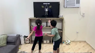 تفتكروا مين اللي كسب تحدي وورم أب           دندنها