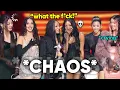 Download Lagu katseye being effortlessly FUNNY at VMAs *awkward moments* (collecting celebrities like pokémon)