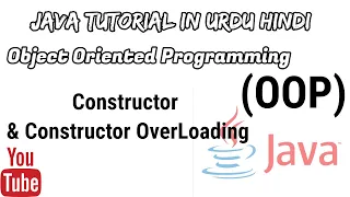 OOP Constructor Constructor Overloading JAVA tutorial in
