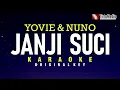 janji suci - yovie & nuno (karaoke)