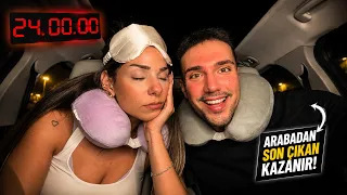 24 SAAT ARABA 'DA KALDIK SON ÇIKAN KAZANIR