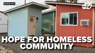 Redding microshelter village offers hope to homeless community