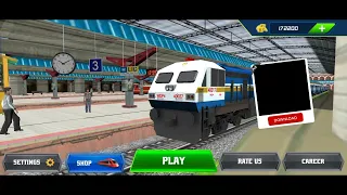 loco failed of pallavan superfast express rescue by gy wdp4d in indian train simulator