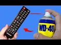 Download Lagu Neem een ​​gewone WD-40 en repareer alle afstandsbedieningen in uw huis!