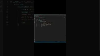 Notification App in Python