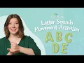 Letter Sounds Movement Activities ABCDE The Good and the Beautiful