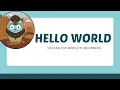 4 Hello World Program Go For Absolute Beginners Go Tutorial