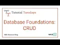 Woz U Learn to Code Database Foundations CRUD