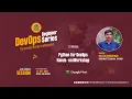 Python Hands on session